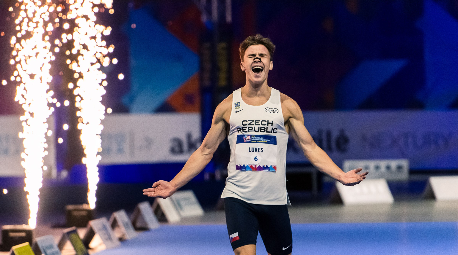 Českým pětibojařem roku 2025 se stal Matěj Lukeš